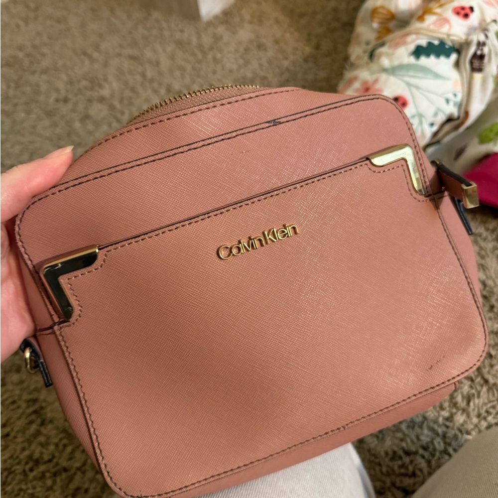 Calvin Klein Blush Crossbody Bag